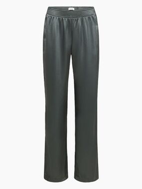 Aritzia babaton satin gray pants
